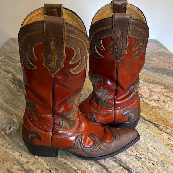 Sterling River Men’s Cowboy Boots. 10.5 D - Picture 4 of 8